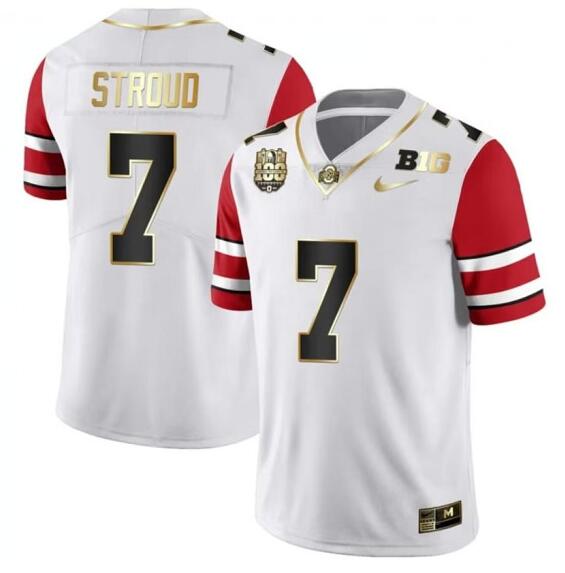Ohio State Buckeyes white jersey
