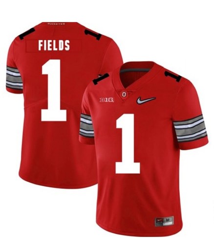 Ohio State Buckeyes red jersey