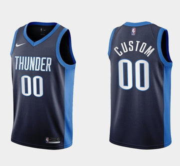 Custom Oklahoma City Thunder jersey