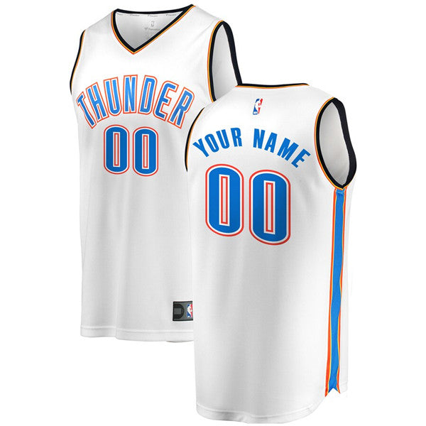 Custom Oklahoma City Thunder jersey