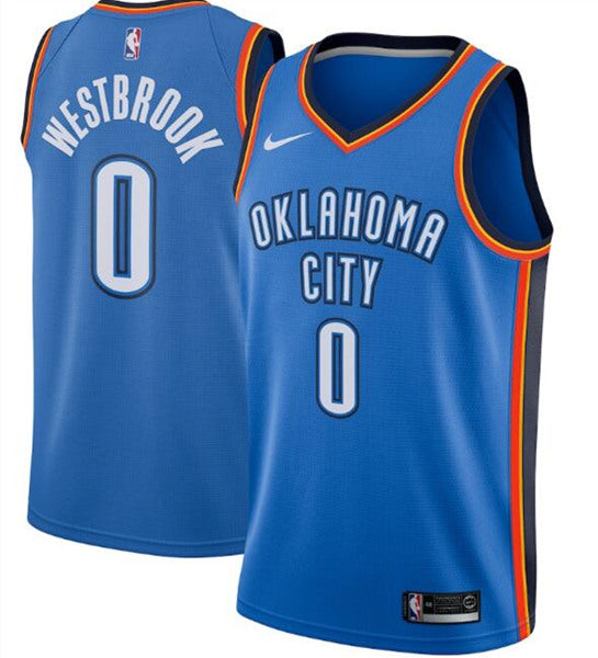 Oklahoma City Thunder blue jersey