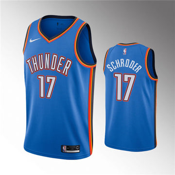 Oklahoma City Thunder blue jersey