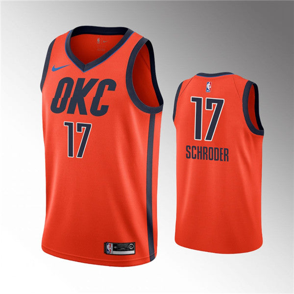Oklahoma City Thunder orange jersey