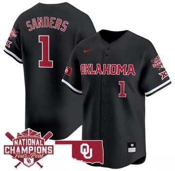 Cydney Sanders Oklahoma Sooners black jersey