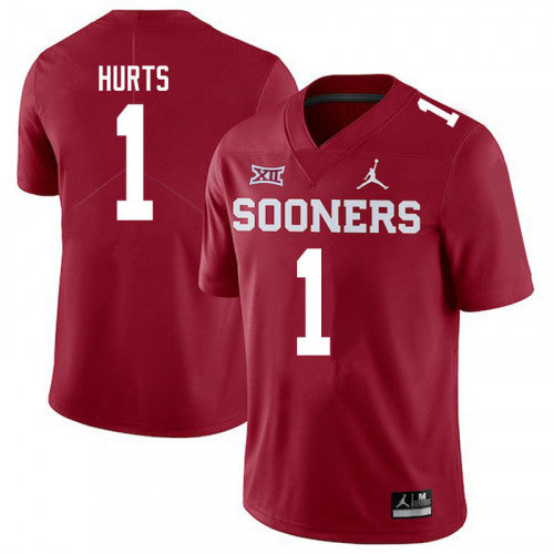 Oklahoma Sooners crimson jersey