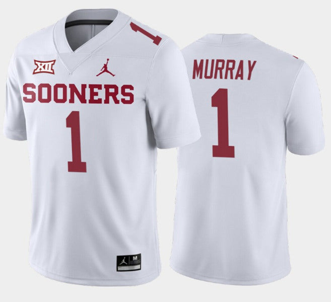Oklahoma Sooners crimson jersey