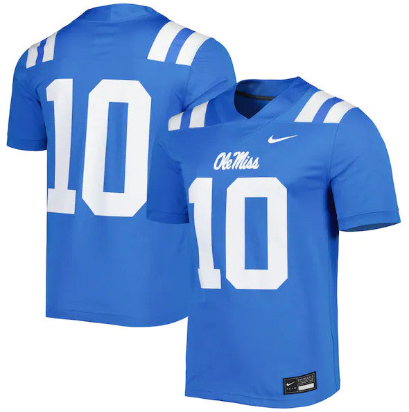 Ole Miss Rebels blue jersey
