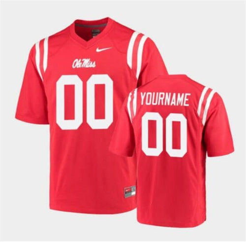 Ole Miss Rebels red jersey