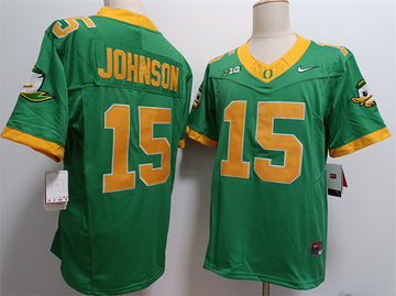 Tez Johnson Oregon Ducks green FUSE jersey
