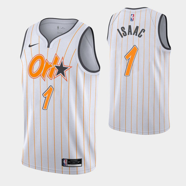 Jonathan Isaac Orlando Magic white jersey