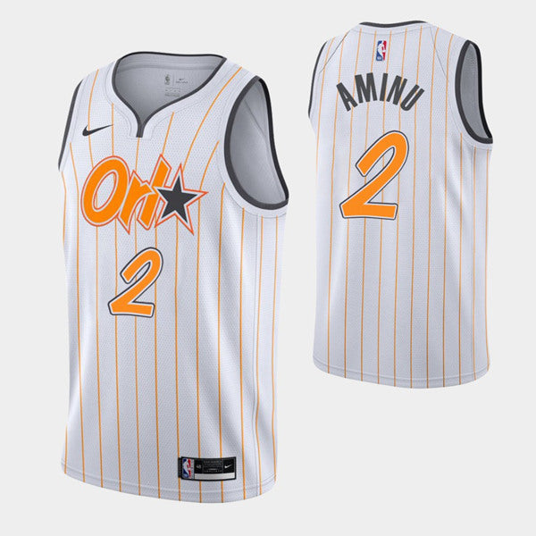 Al-Farouq Aminu Orlando Magic white jersey