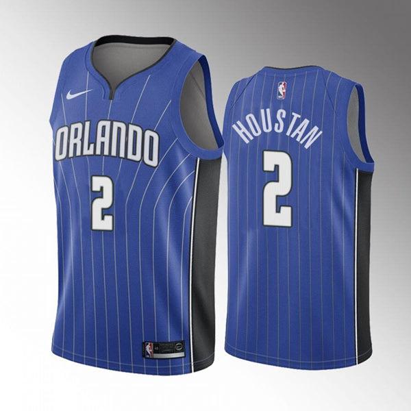 Caleb Houstan Orlando Magic blue jersey