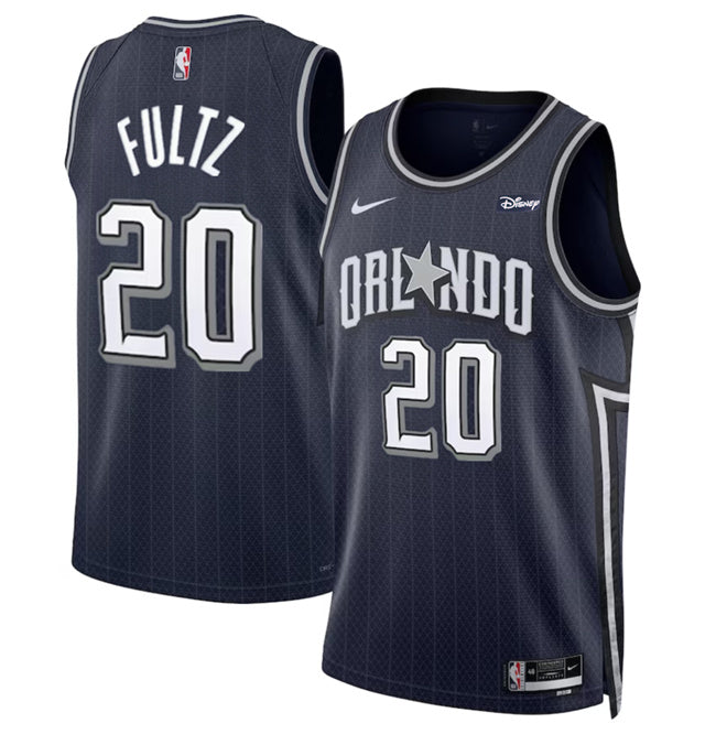 Markelle Fultz Orlando Magic navy City Edition jersey