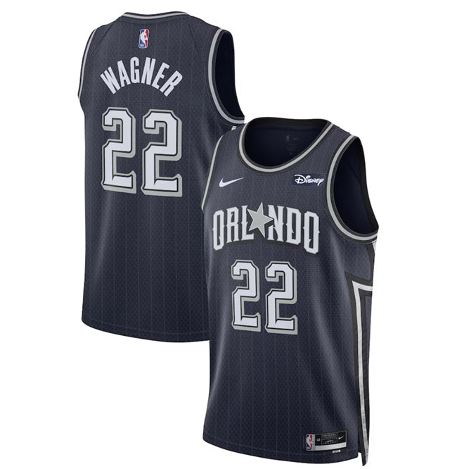 Franz Wagner Orlando Magic navy City Edition jersey
