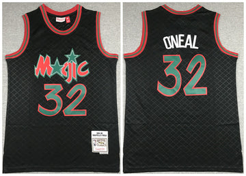 Shaquille O'Neal Orlando Magic black Throwback jersey