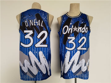 Shaquille O'Neal Orlando Magic blue Throwback jersey