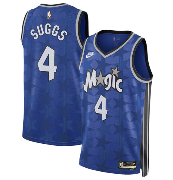 Jalen Suggs Orlando Magic blue Classic jersey