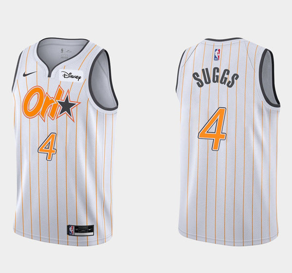 Jalen Suggs Orlando Magic white City Edition jersey