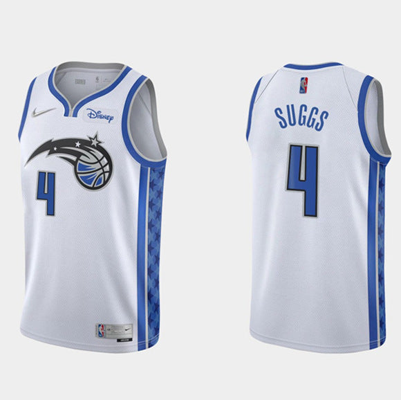 Jalen Suggs Orlando Magic white jersey