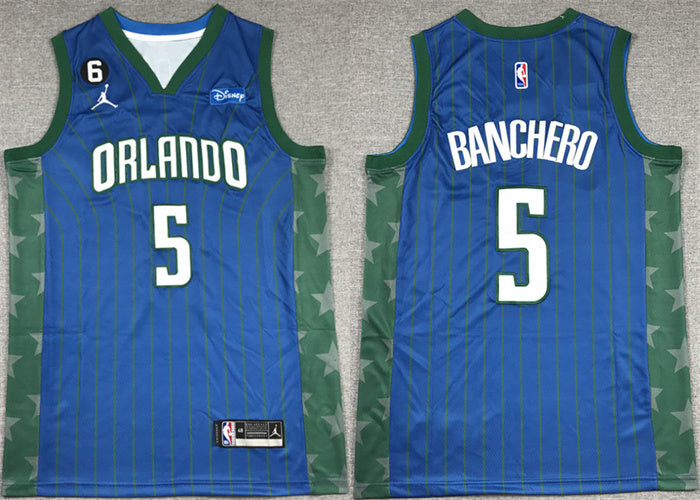Paolo Banchero Orlando Magic blue jersey