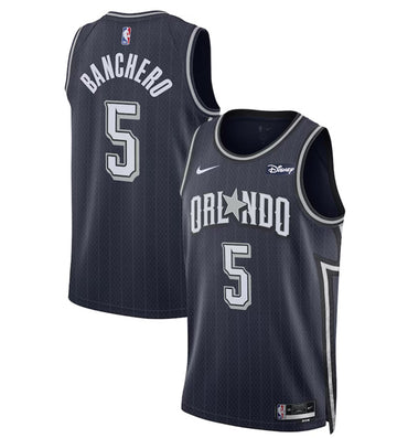 Paolo Banchero Orlando Magic navy City Edition jersey