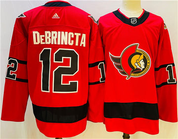 Alex DeBrincat Ottawa Senators red Reverse Retro jersey