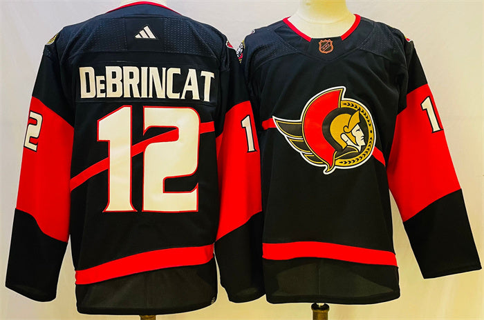 Alex DeBrincat Ottawa Senators black jersey