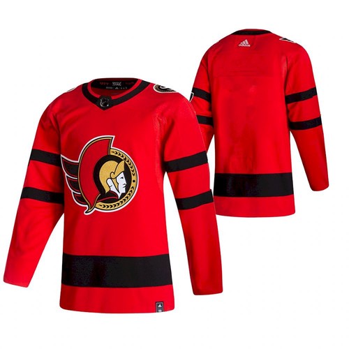 Ottawa Senators red Reverse Retro jersey