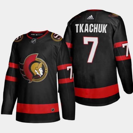 Brady Tkachuk Ottawa Senators black jersey