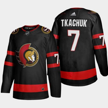 Brady Tkachuk Ottawa Senators black jersey