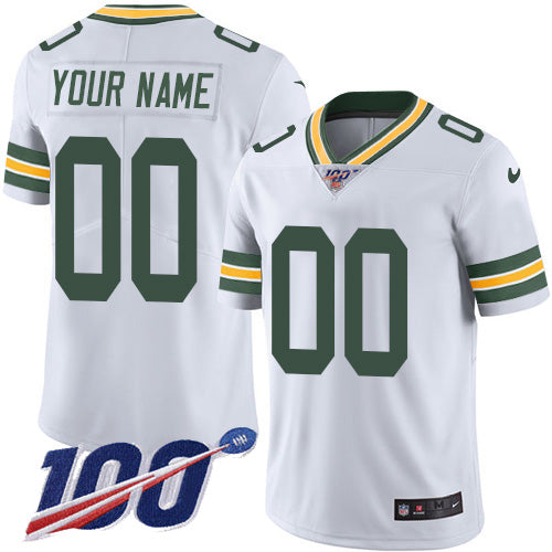 Green Bay Packers white jersey