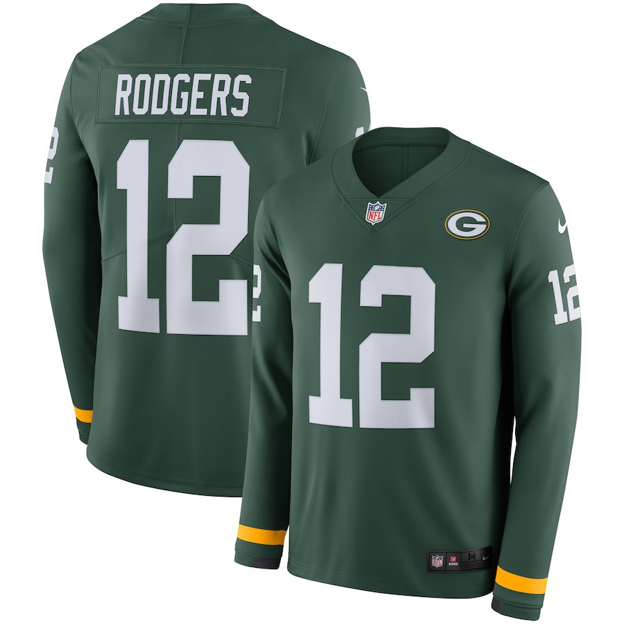 Aaron Rodgers Green Bay Packers green jersey