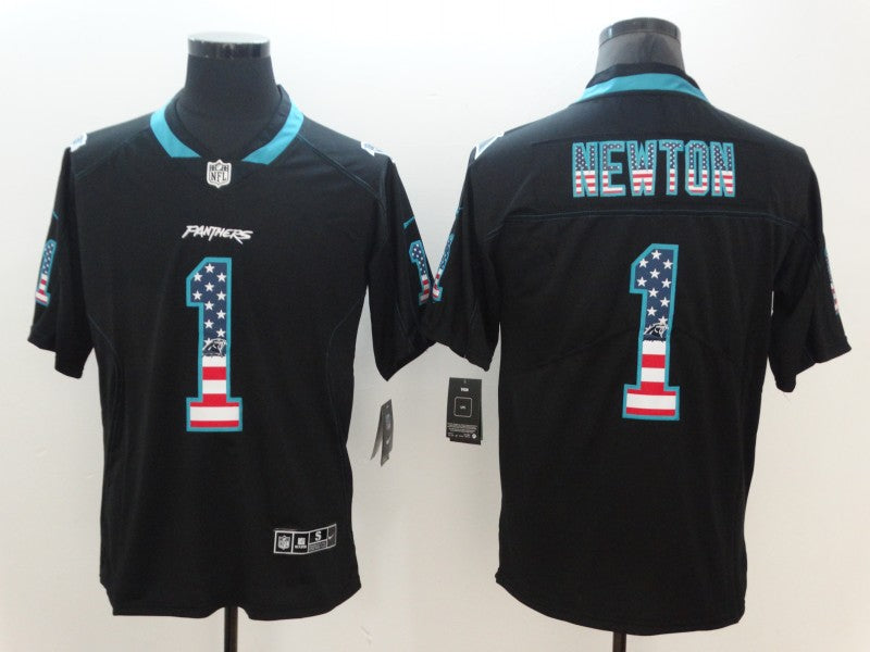 Cam Newton Carolina Panthers black Color Rush jersey