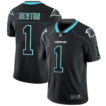 Cam Newton Carolina Panthers black Color Rush jersey