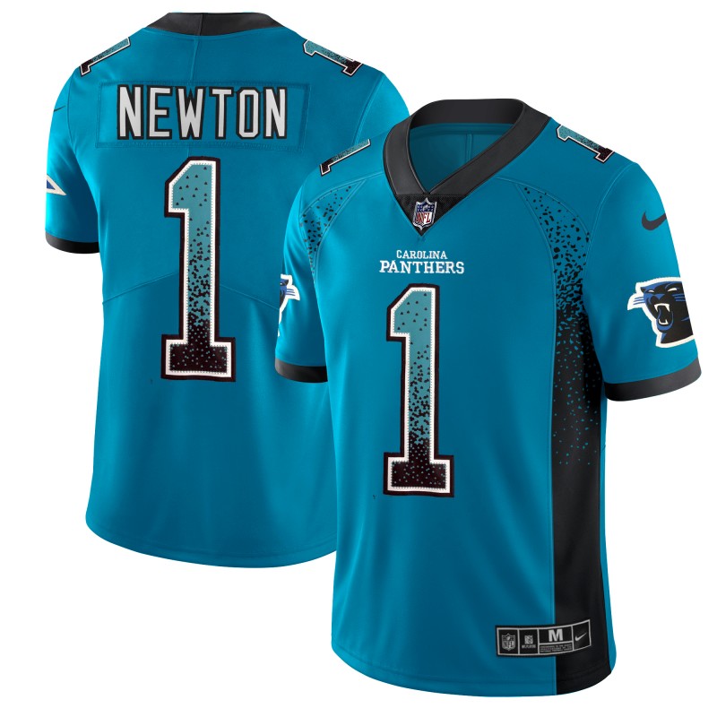 Cam Newton Carolina Panthers blue Color Rush jersey