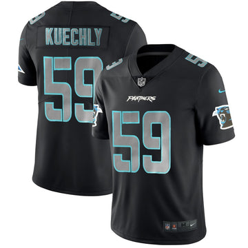 Luke Kuechly Carolina Panthers black jersey