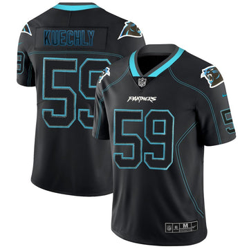 Luke Kuechly Carolina Panthers black Color Rush jersey