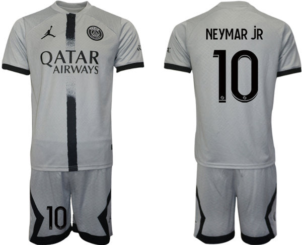 Neymar Jr Paris Saint-Germain gray jersey