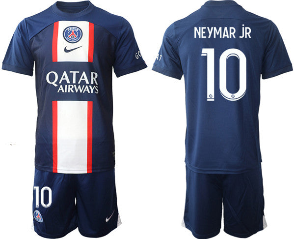 Neymar Jr Paris Saint-Germain navy Home jersey