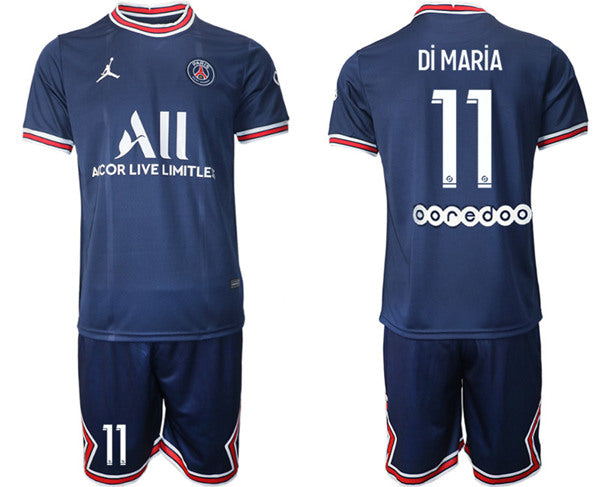 Di Maria Paris Saint-Germain blue jersey
