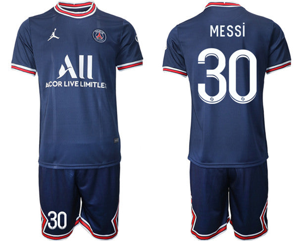 Lionel Messi Paris Saint-Germain blue jersey