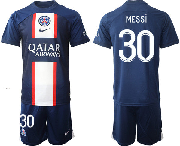 Lionel Messi Paris Saint-Germain navy Home jersey