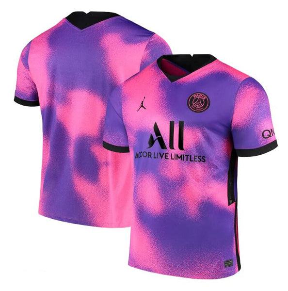 Custom Paris Saint-Germain pink jersey
