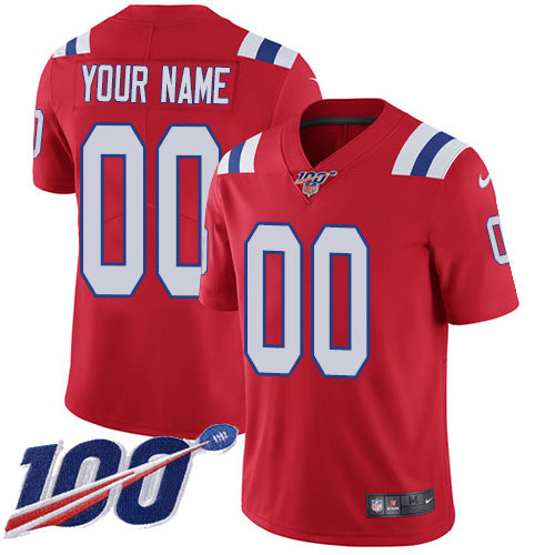 New England Patriots red jersey
