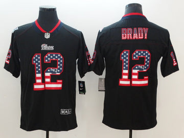 Tom Brady New England Patriots black Color Rush jersey