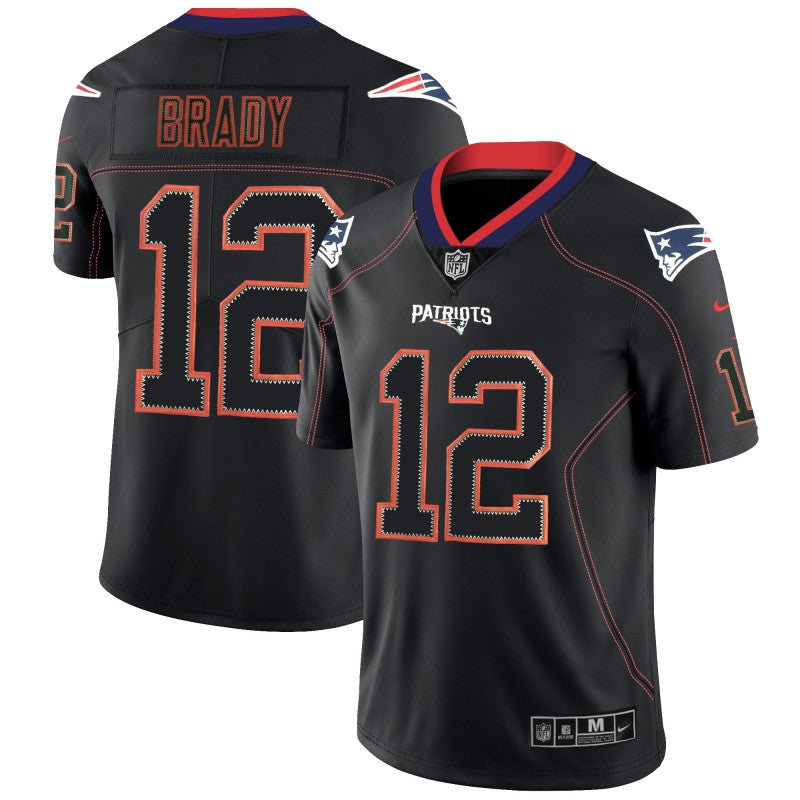 Tom Brady New England Patriots black Color Rush jersey