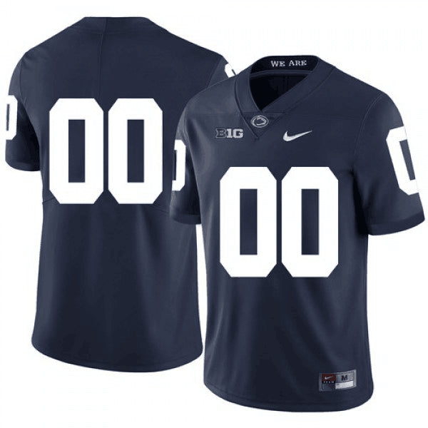 Custom Penn State Nittany Lions navy jersey