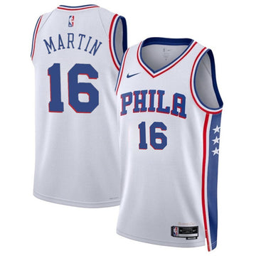 Caleb Martin Philadelphia 76ers white jersey