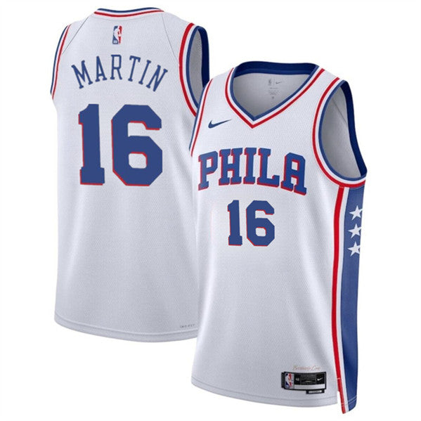 Caleb Martin Philadelphia 76ers white jersey