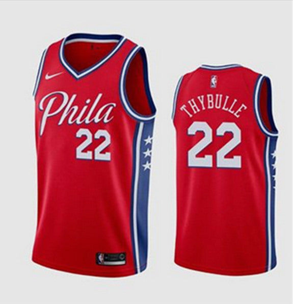 Matisse Thybulle Philadelphia 76ers red jersey